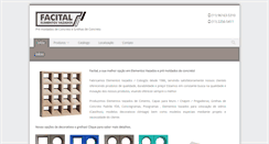 Desktop Screenshot of facital.com.br